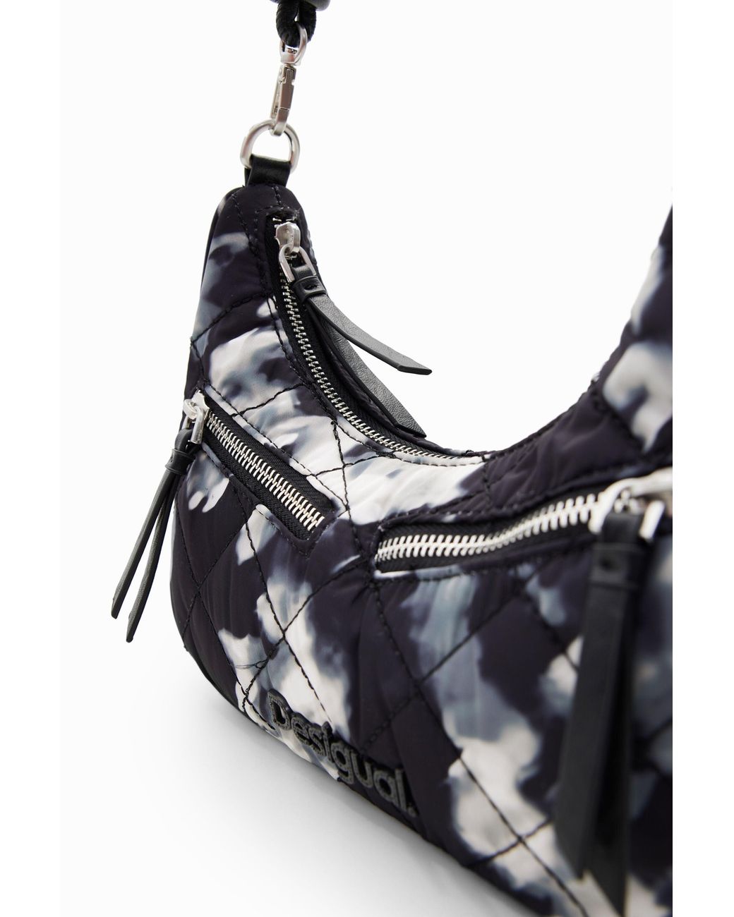 Desigual Black Small Padded Bag, Polyester