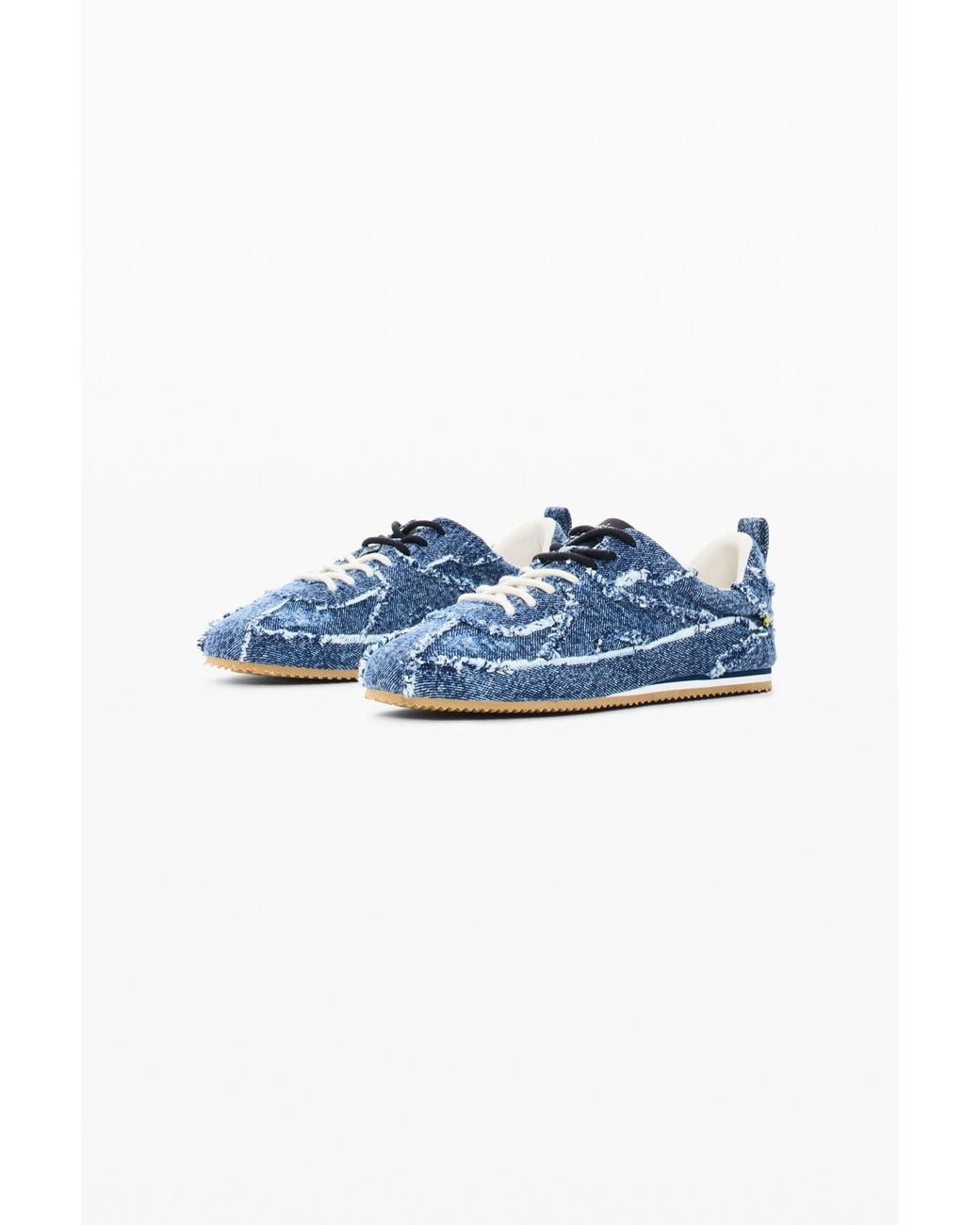 Desigual Blue 100% Cotton Sneakers, Cotton