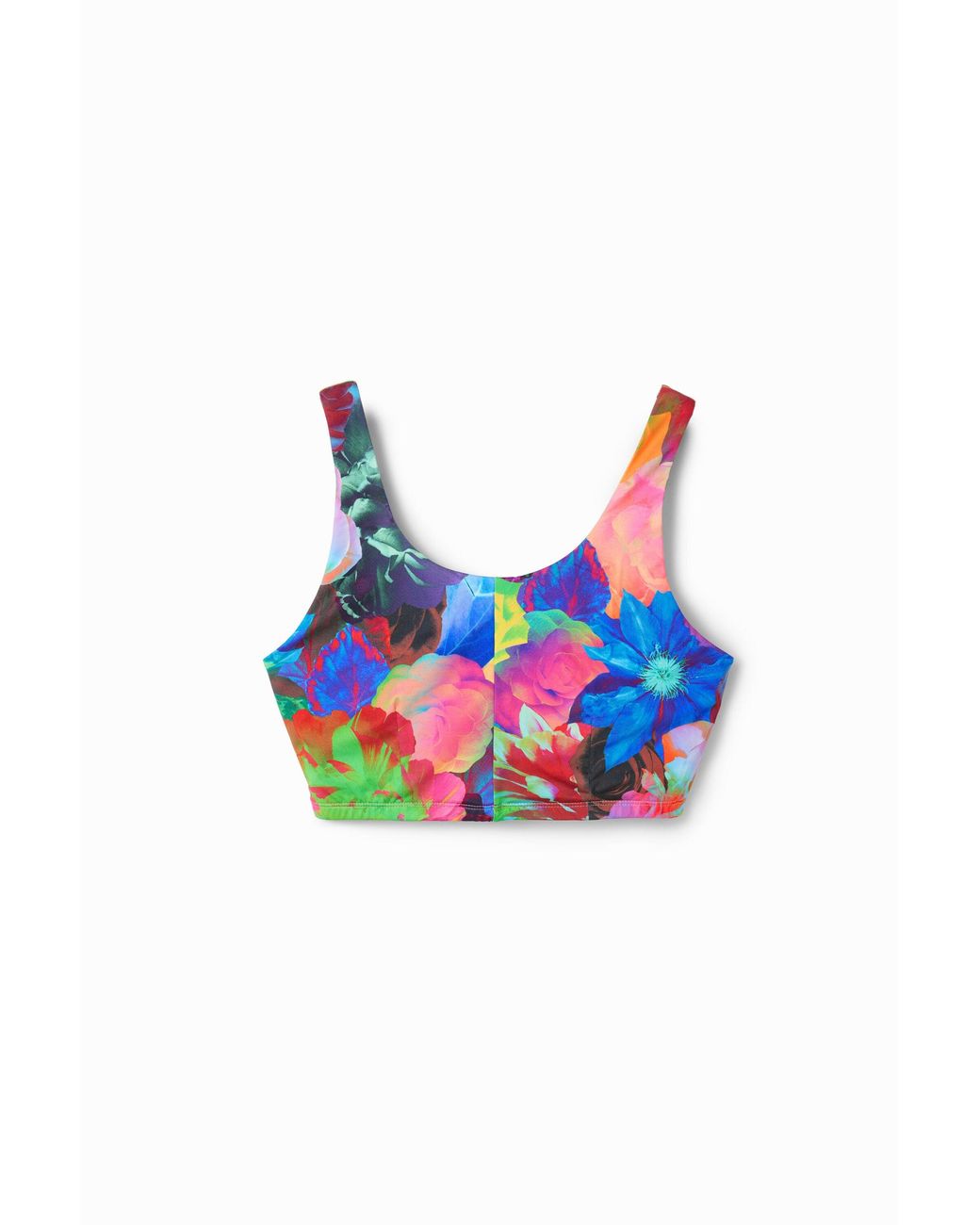 Desigual Multicolor Floral Sport Top