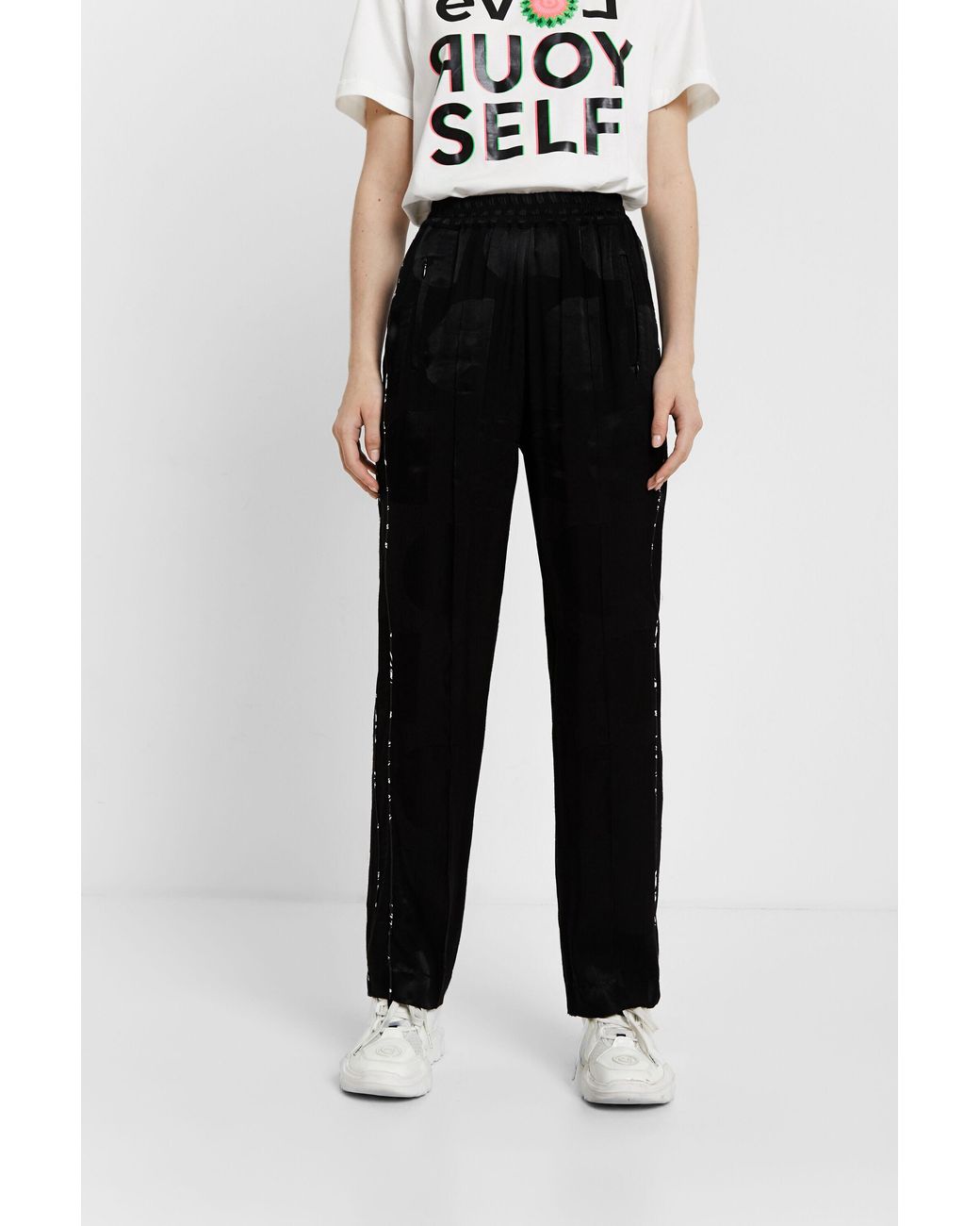 Desigual Black Trousers
