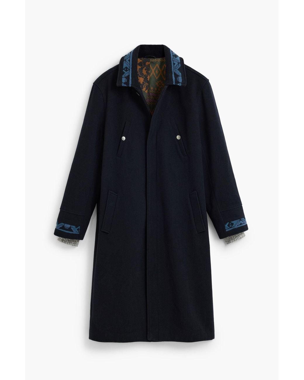 Cappotto di Desigual in Blue da Uomo