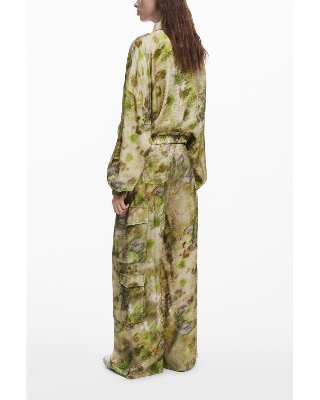 Desigual Green Collina Strada Bomber Jacket