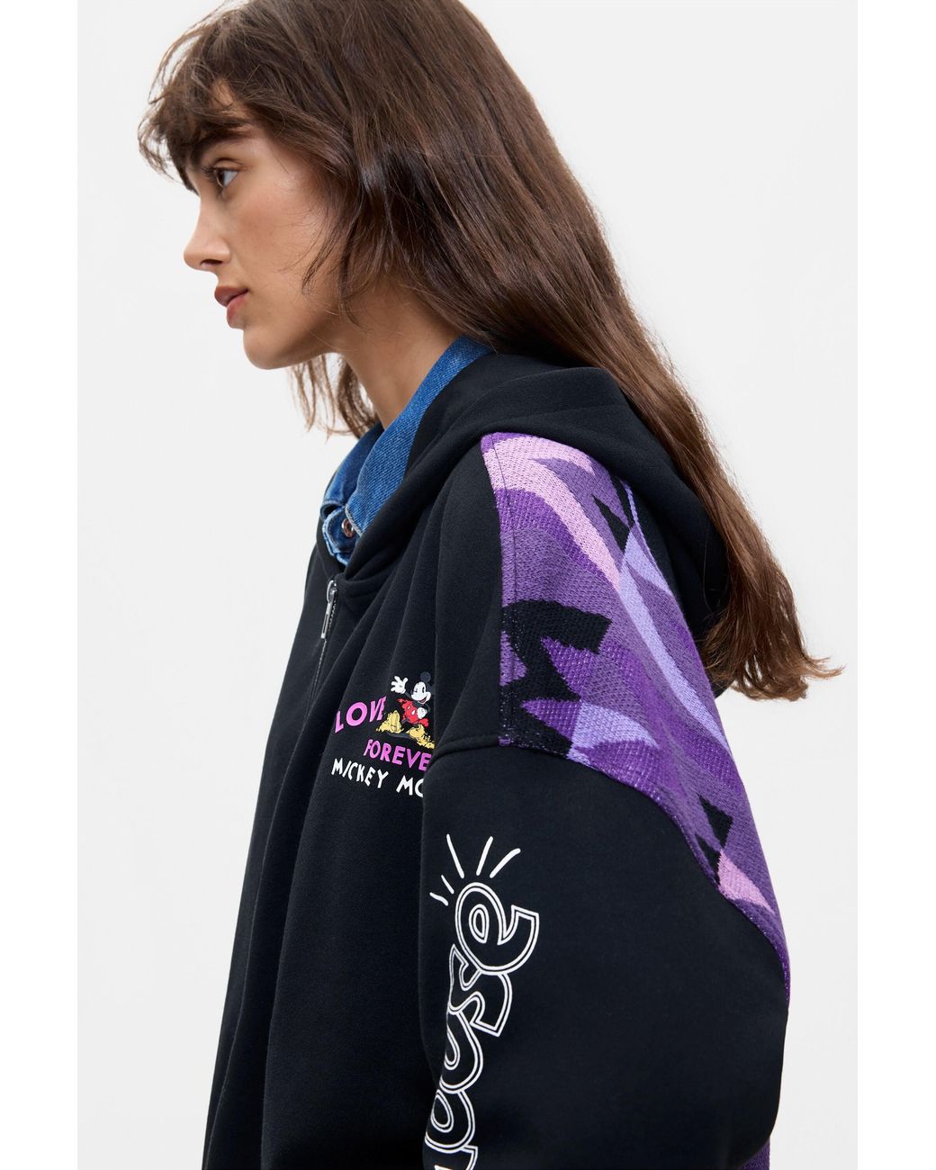 Desigual Blue Mickey Sweatshirt