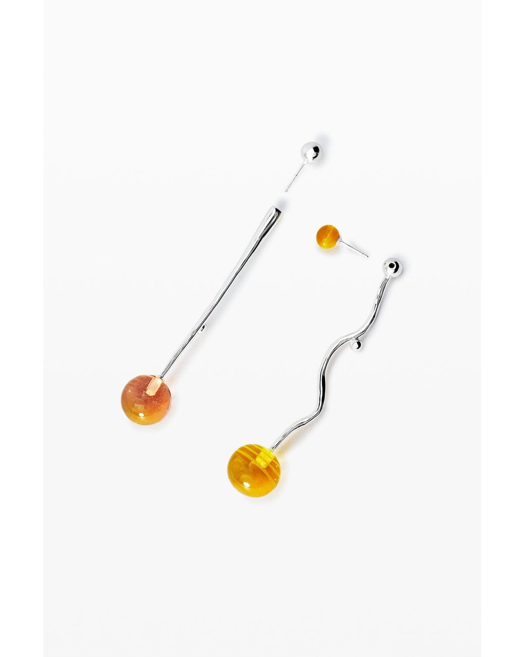 Desigual White Marbles Necklace Zalio