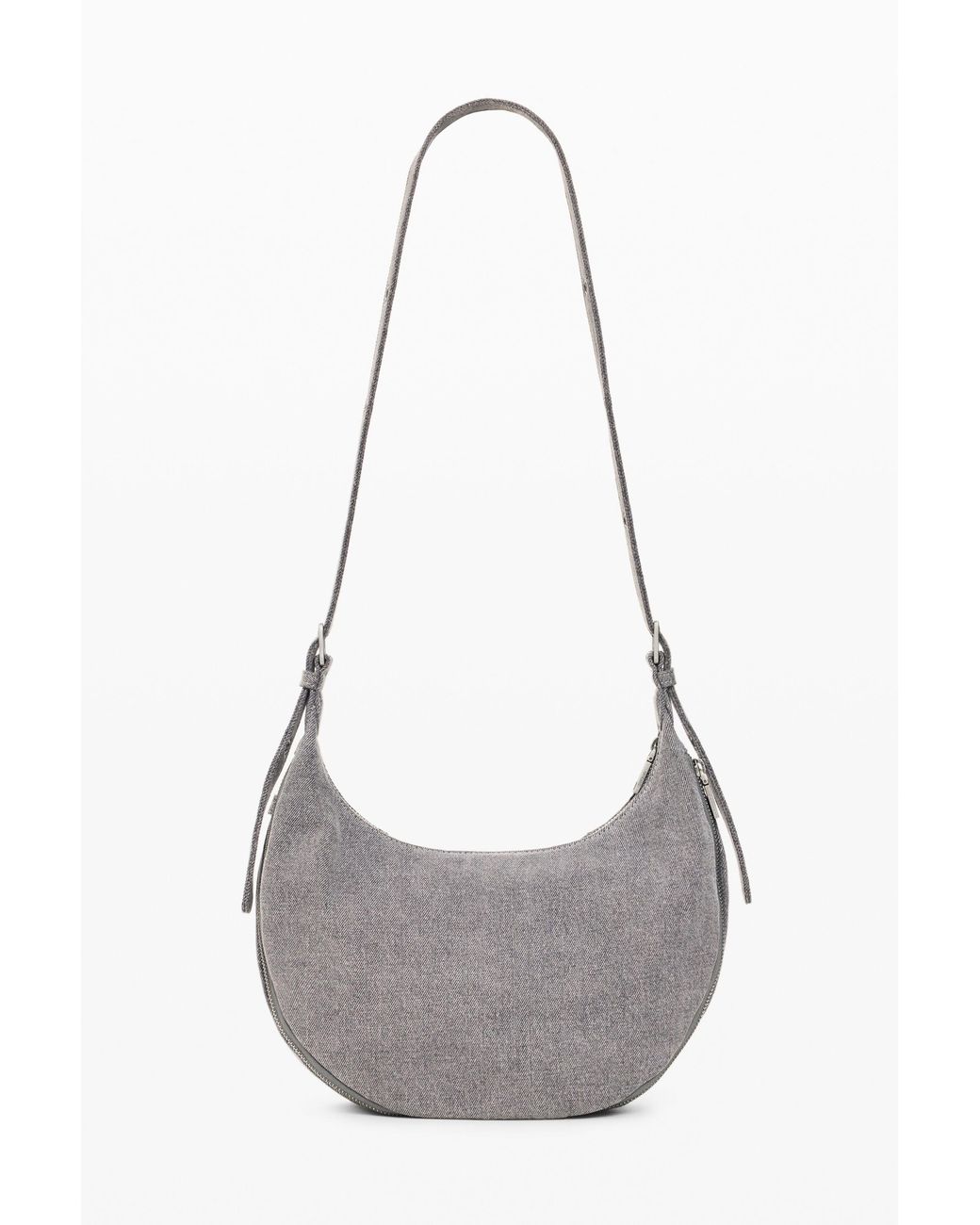 Desigual White Medium Mickey Denim Bag
