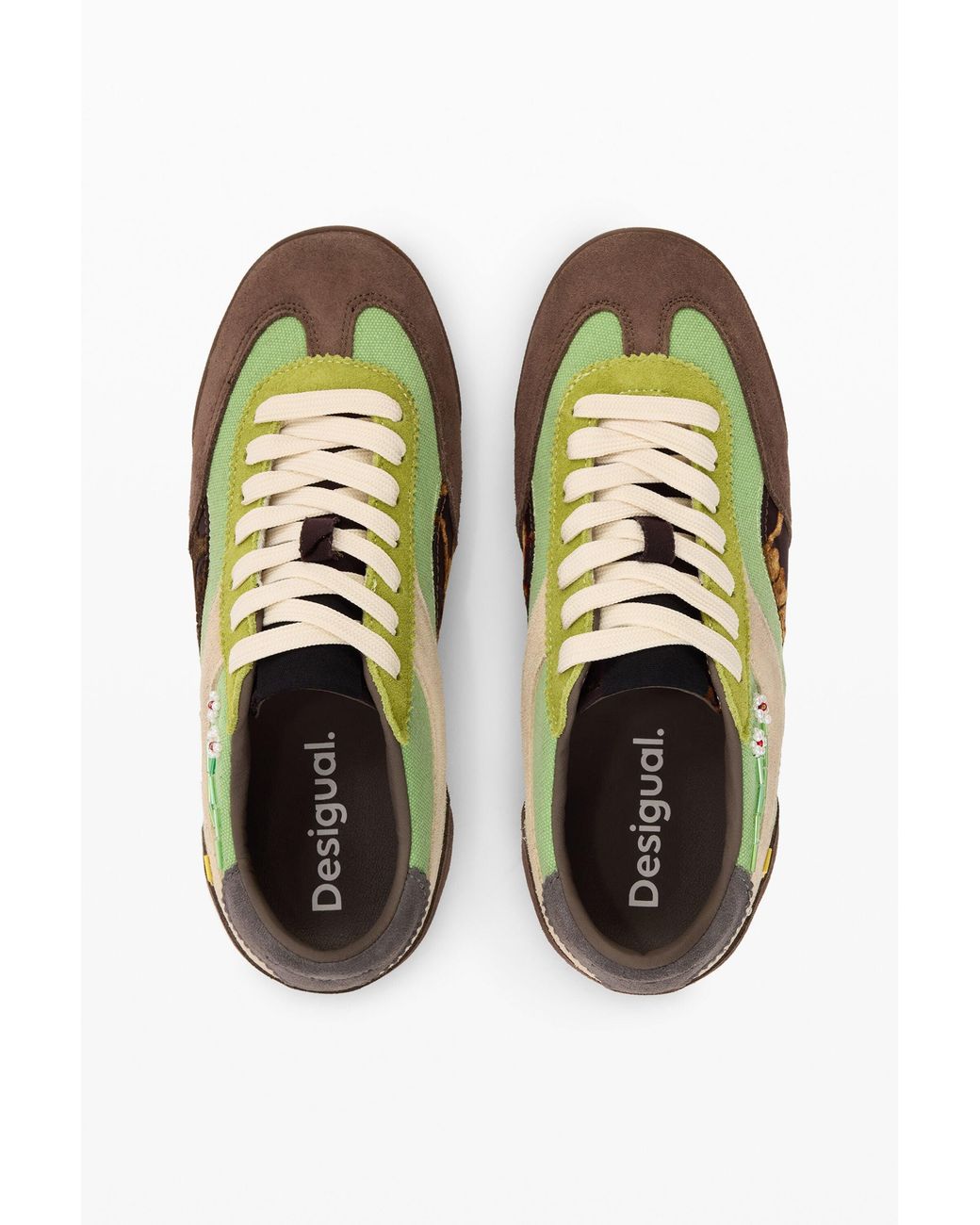 Desigual Multicolor Low-Top Sneakers