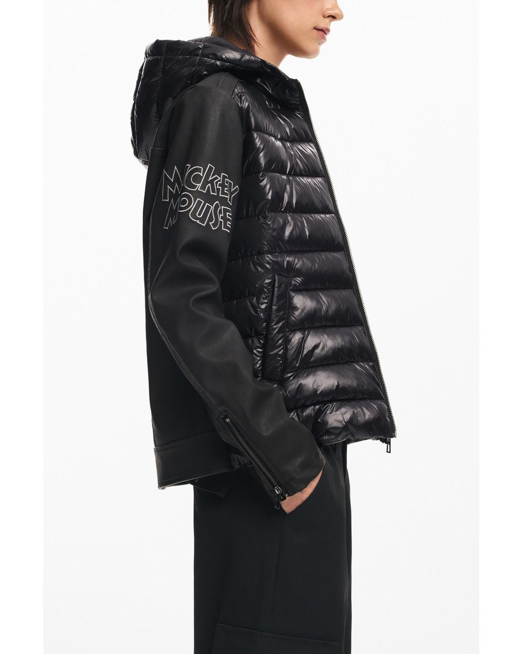 Desigual Black Mickey Mouse Jacket