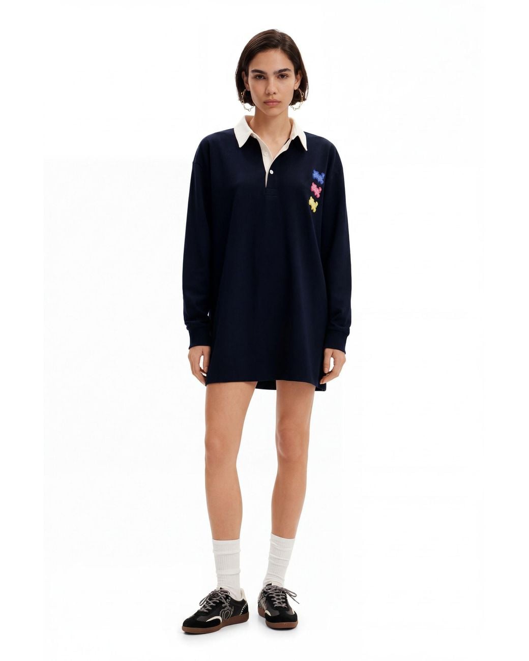 Desigual Blue M.Christian Lacroix Short Polo Dress