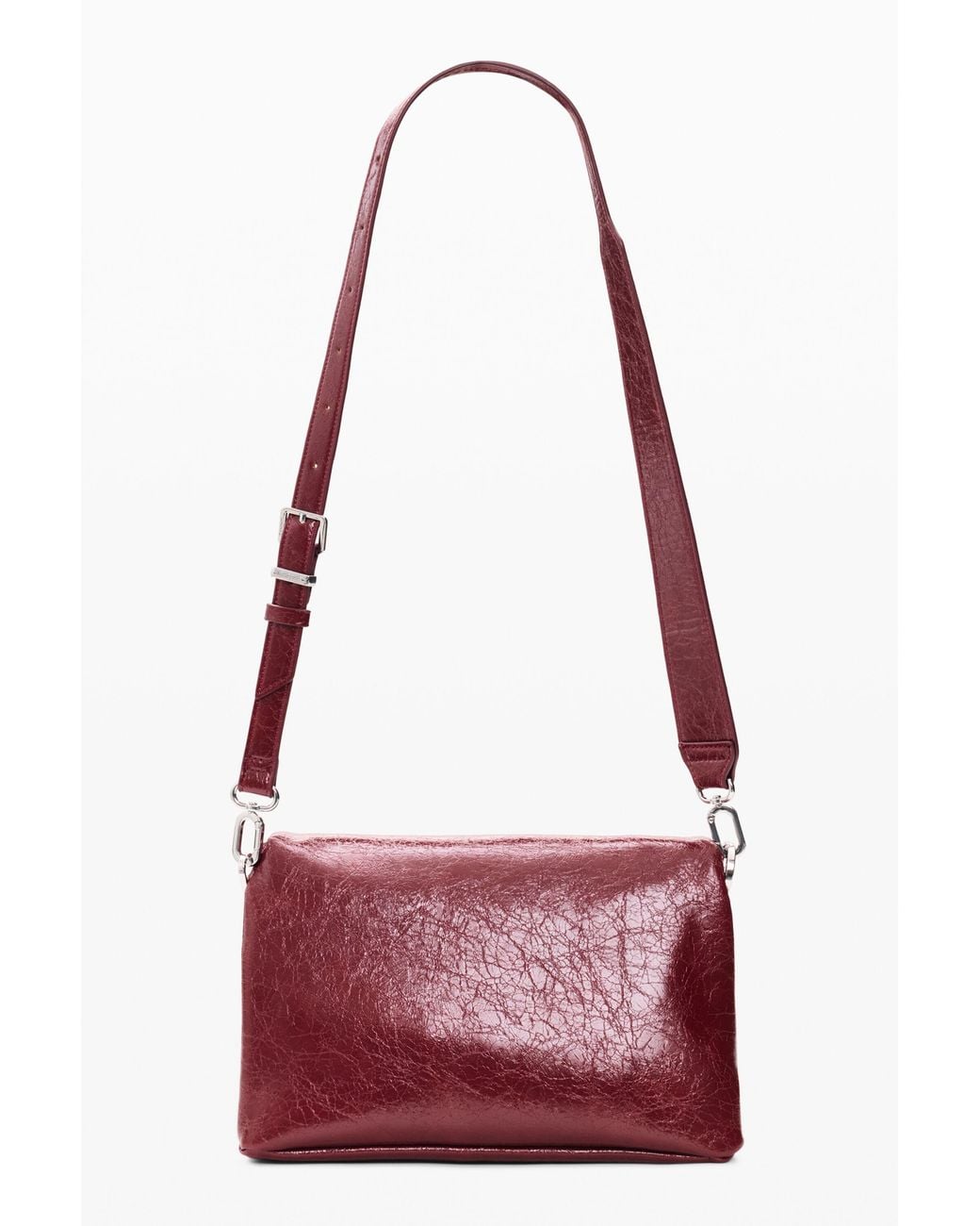 Desigual Red Medium Bag, Polyurethane