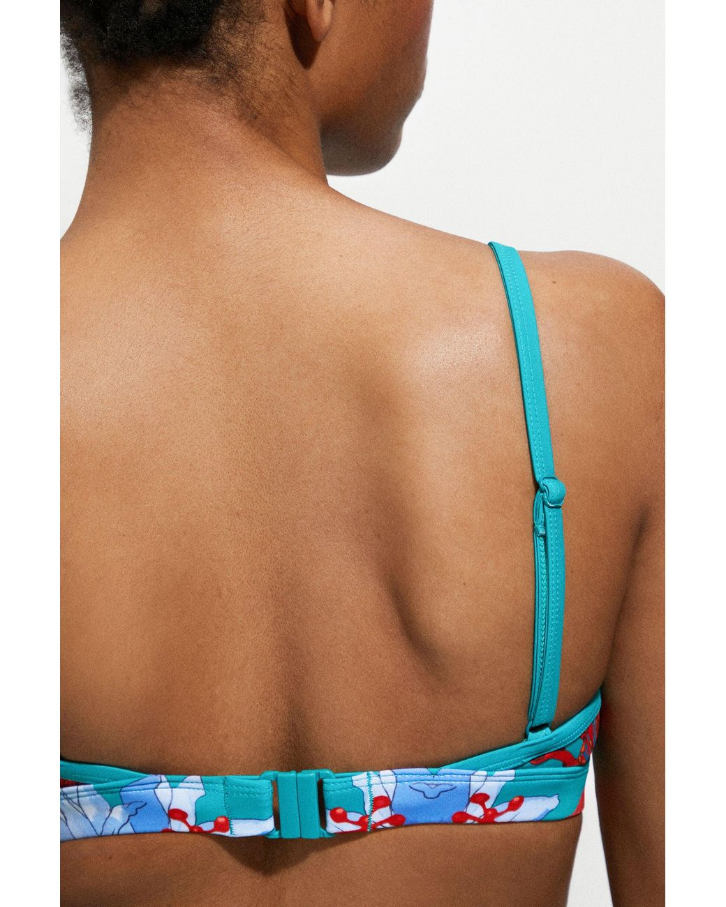 Desigual Blue Attina I Bikini Top-turquoise-wmk175013