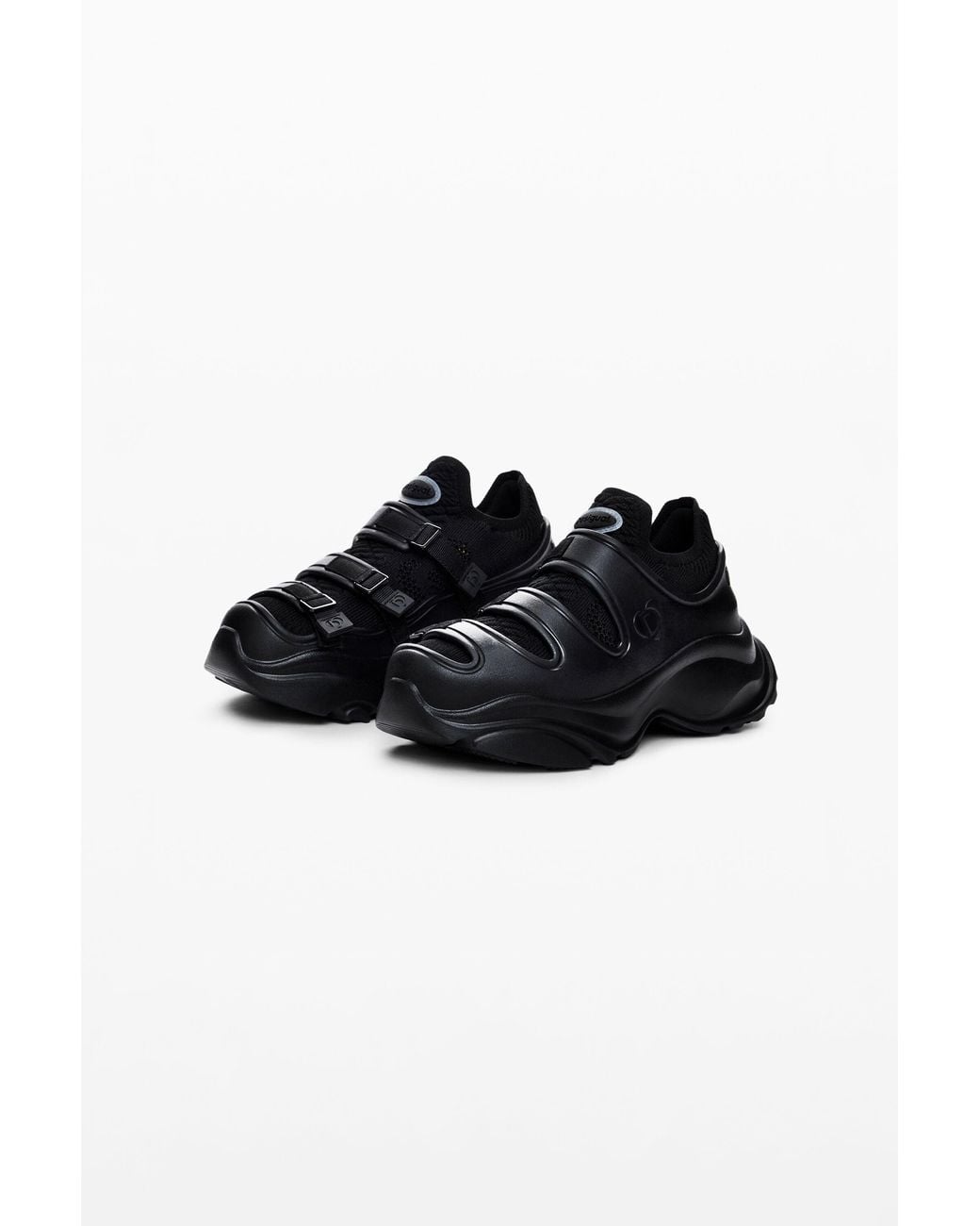 Desigual Black Slip-On Sneaker, Ethylene Vinyl Acetate
