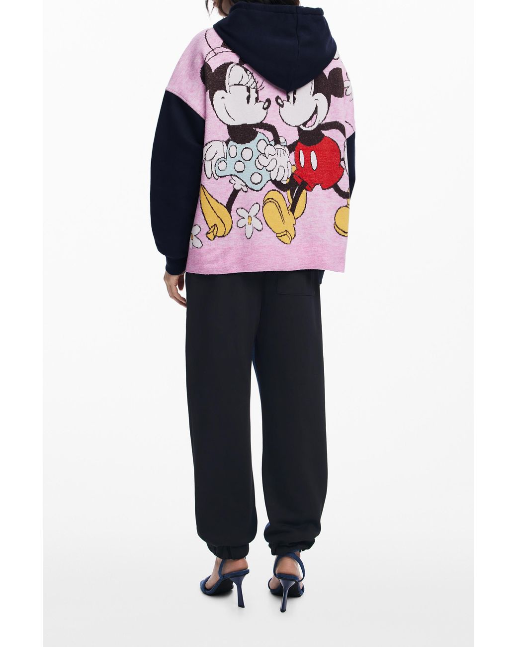 Desigual Blue Mickey Mouse Sweatshirt