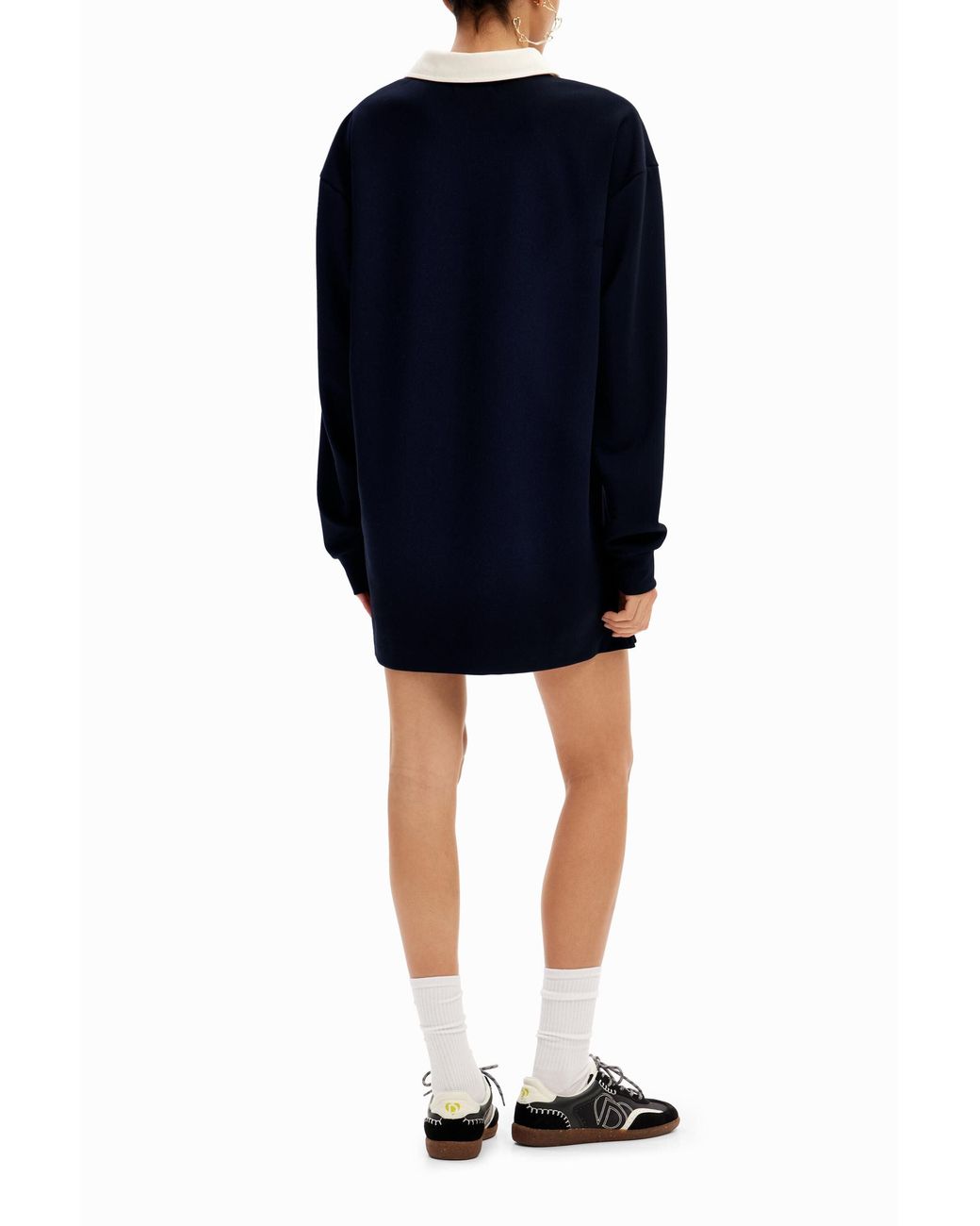 Desigual Blue M.Christian Lacroix Short Polo Dress