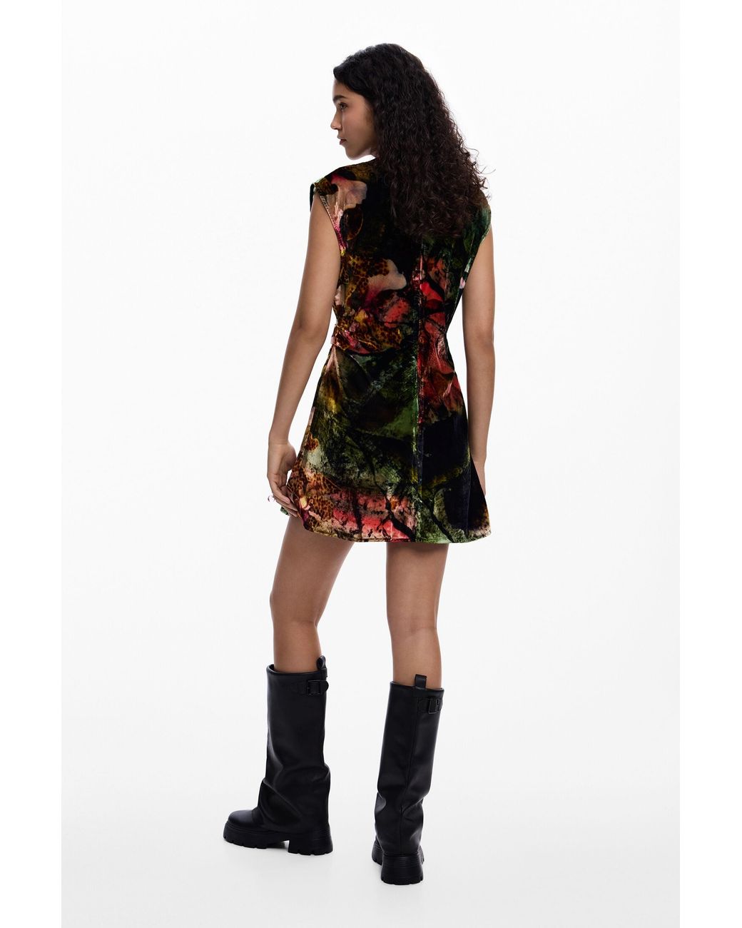 Desigual Black Dress Designed By Mr. Christian Lacroix