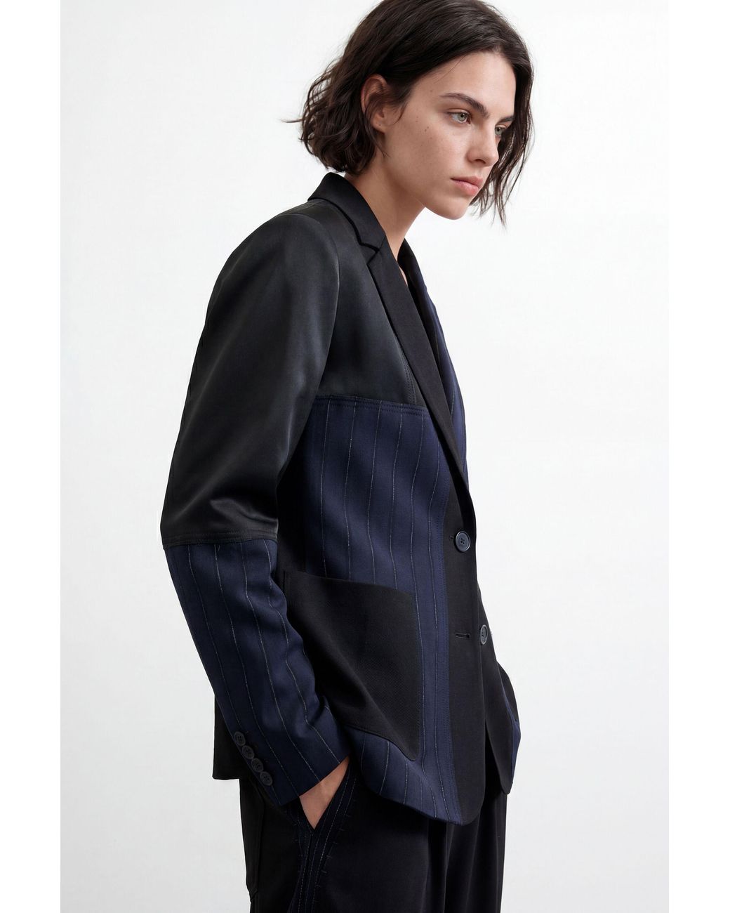 Desigual Blue Regular Blazer