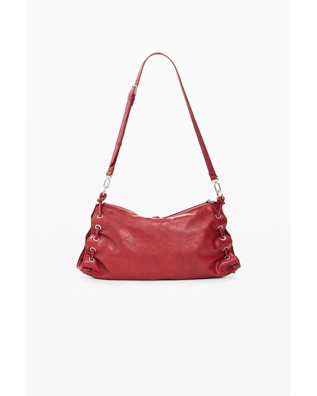 Desigual Medium Embroidered Bag, Polyurethane