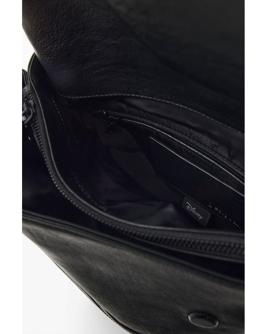 Desigual Black Medium Mickey Backpack, Polyurethane
