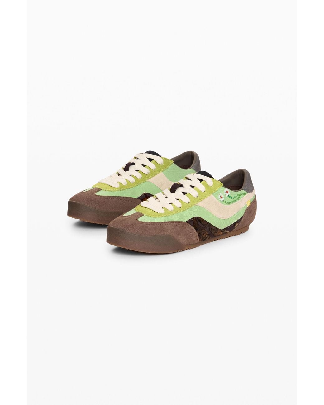 Desigual Multicolor Low-Top Sneakers