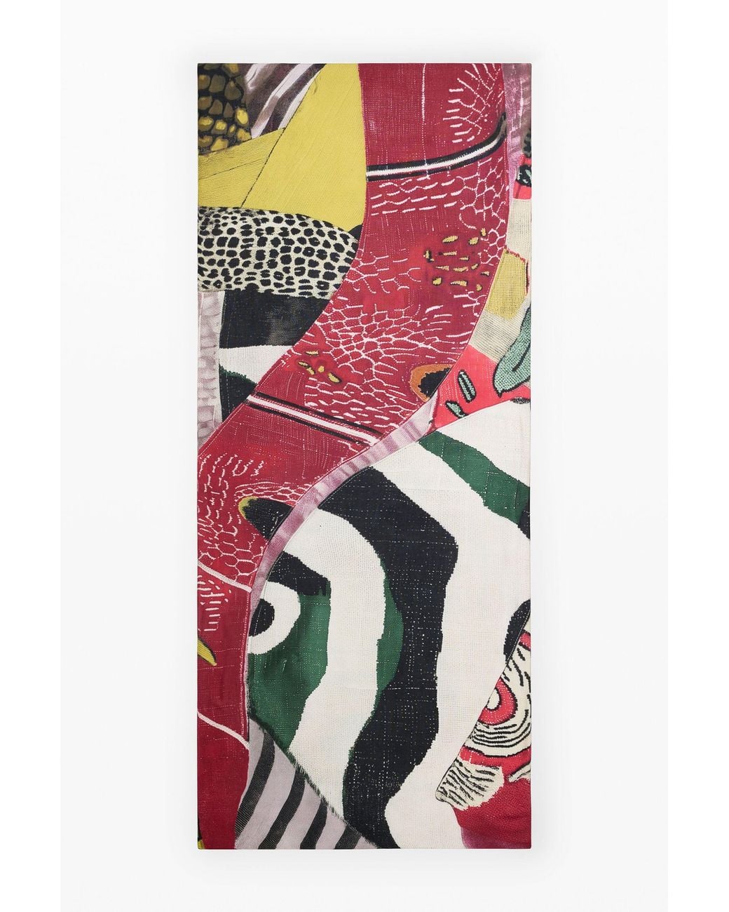 Desigual Multicolor Animal Print Scarf, Viscose