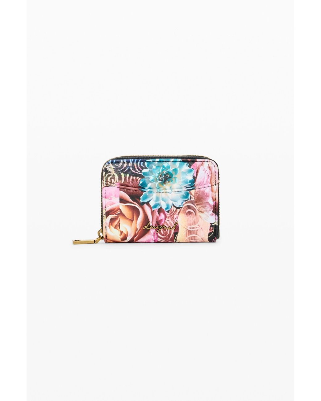 Desigual White Printed Wallet M. C. Lacroix, Polyurethane