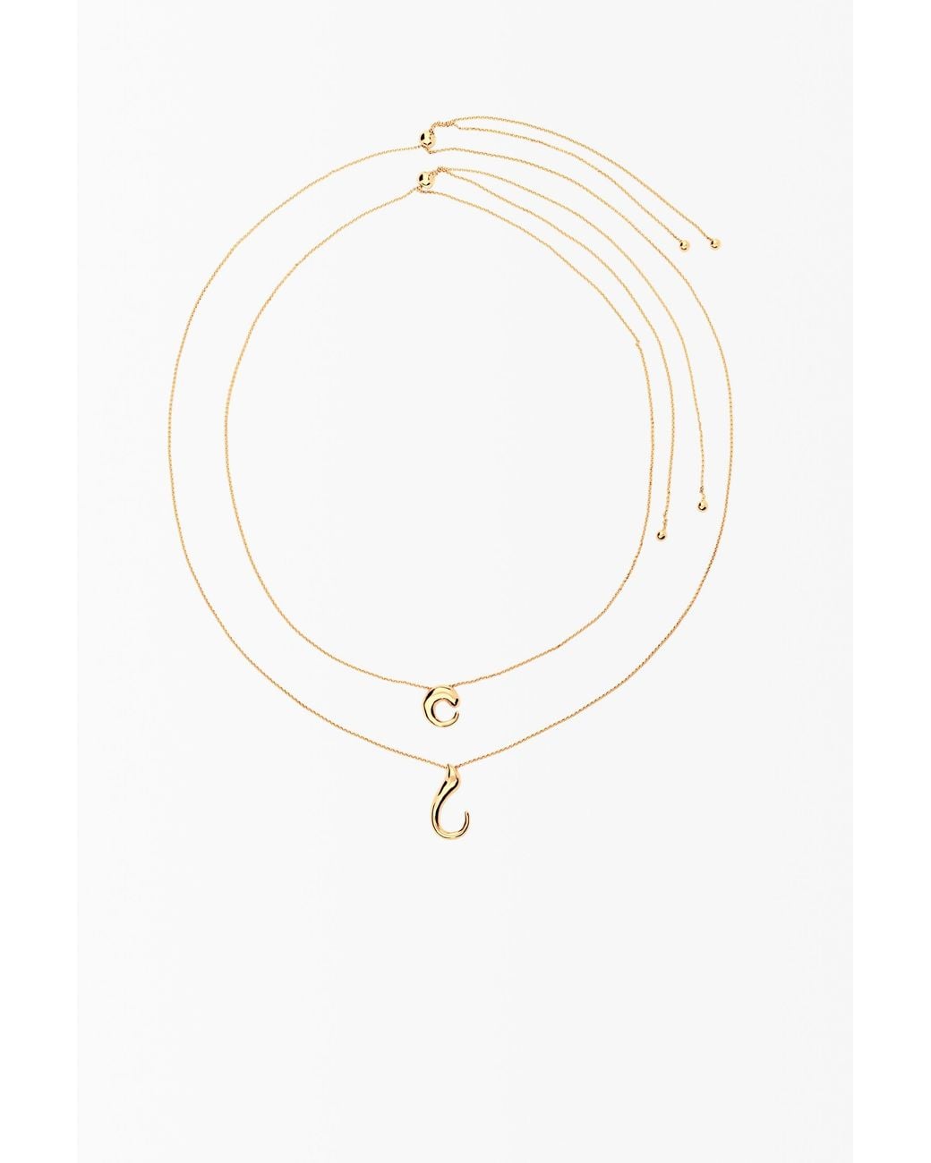 Desigual White Zalio Chain Pendant