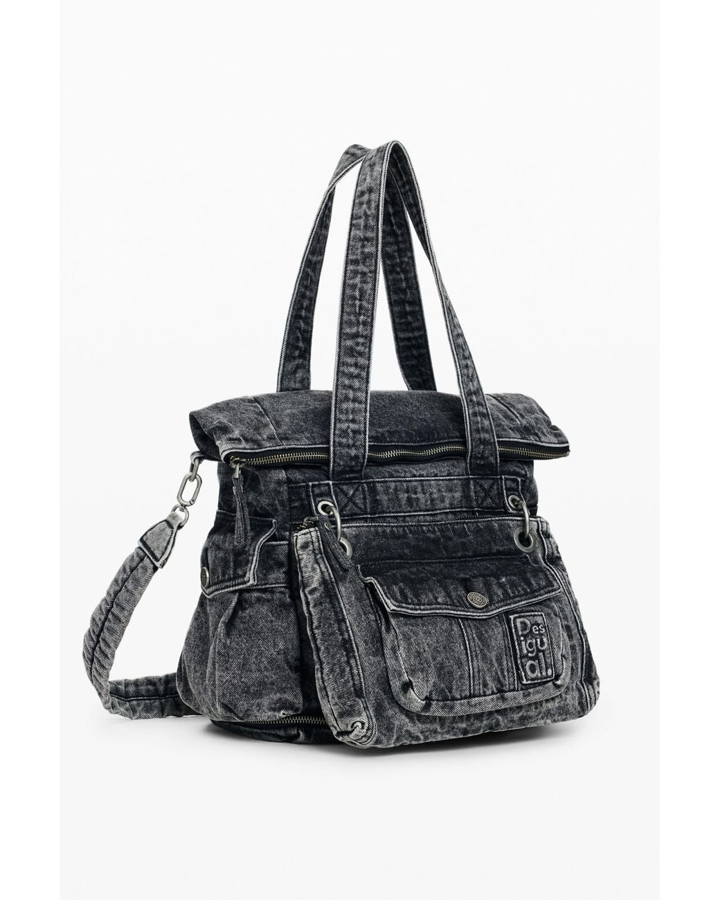 Desigual Black Large Backpack