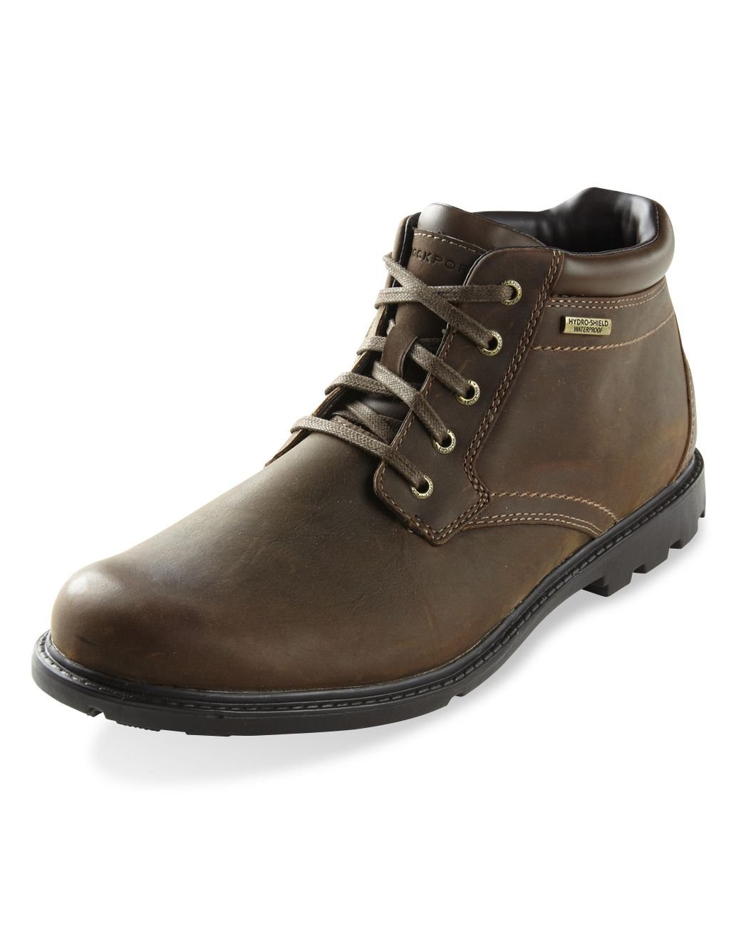 Rockport Big Tall Rugged Bucks Waterproof Boots in Brown for Men