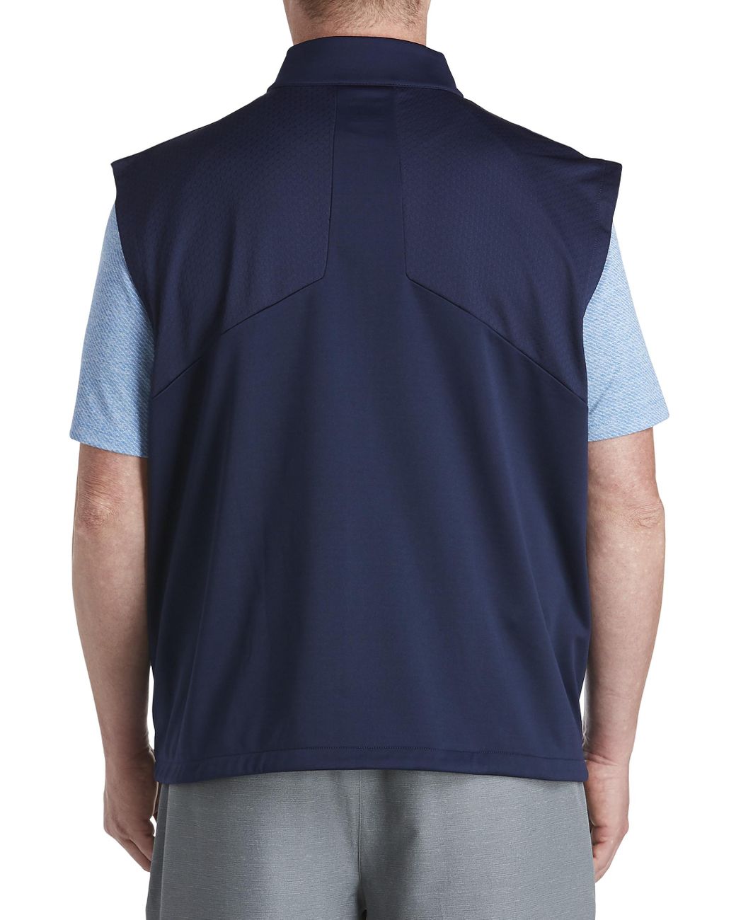 Tall High-gauge Fleece Golf Vest 