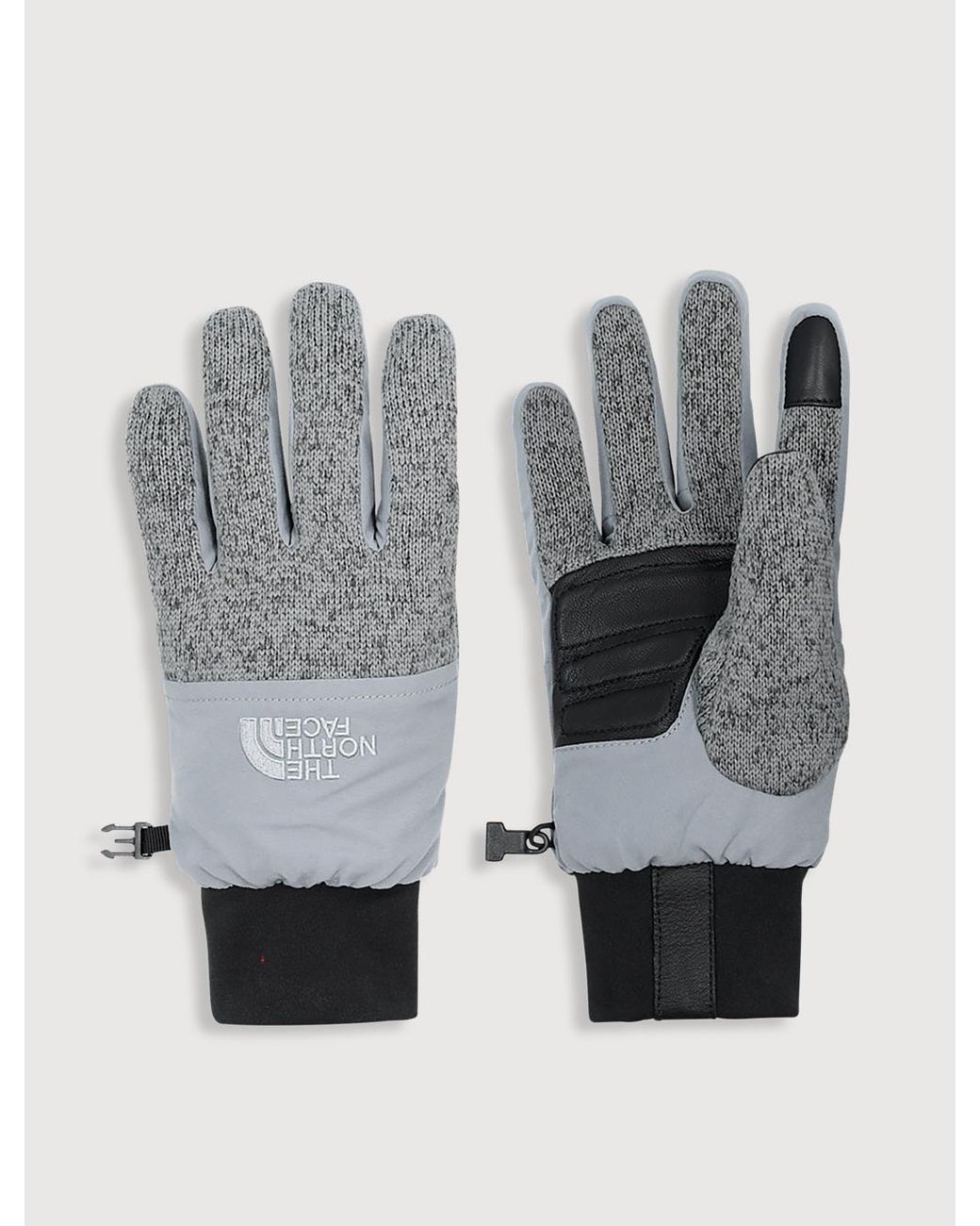 The North Face Gray Big & Tall Front Range Gloves for men