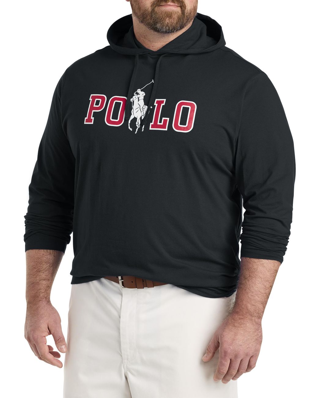 Ralph lauren long sleeve hooded t shirt clearance
