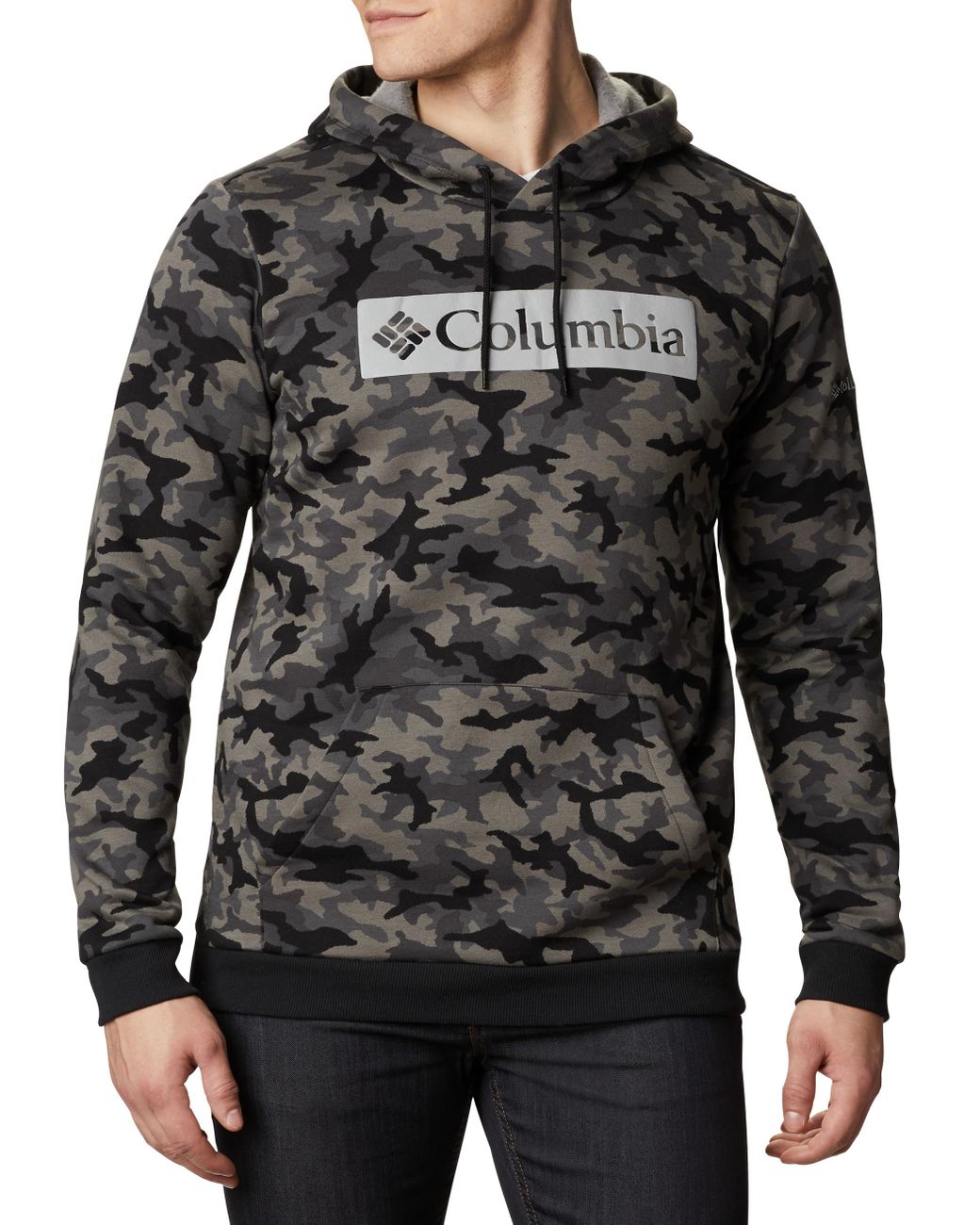 black camo hoodie