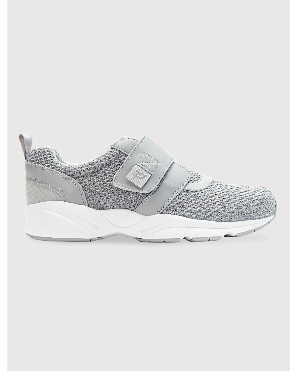 Propet Gray Big & Tall Stability X Strap for men
