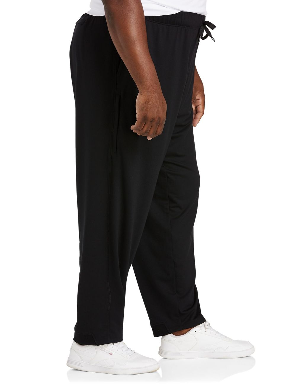 Reebok Synthetic Big & Tall Speedwick Zipper-pocket Joggers in Black for  Men | Lyst