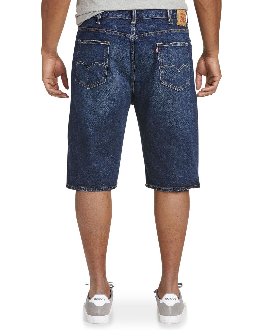 Levi's Big & Tall 569 Loose-fit Denim Shorts in Blue for Men | Lyst