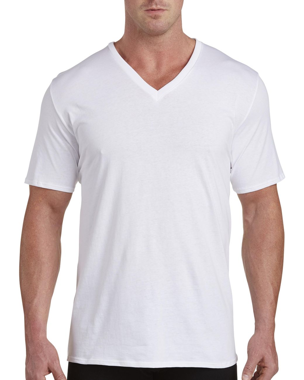 Jockey Big & Tall 6-pk V-neck T-shirts in White for Men - Save 42% - Lyst