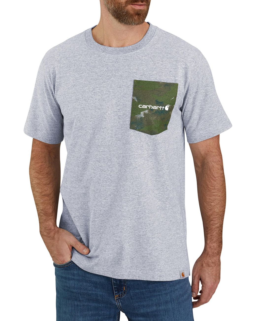 Carhartt Cotton Big \u0026 Tall Camo Pocket 