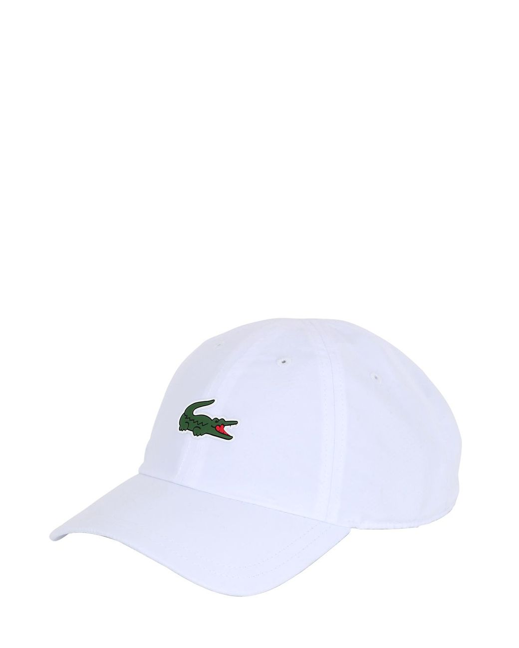 Lacoste Microfiber Tennis Hat in White for Men | Lyst