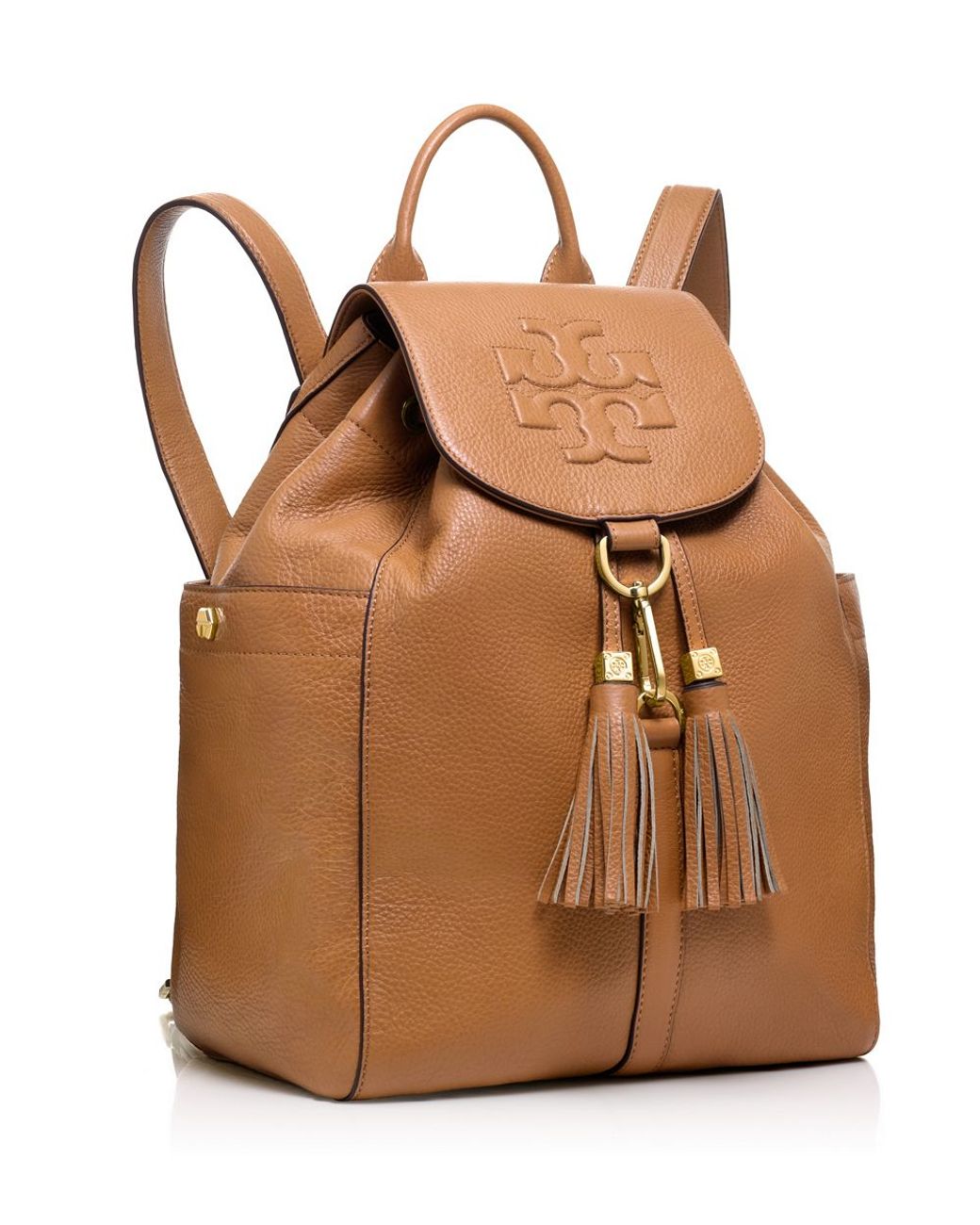 Tory Burch Thea Backpack in Brown | Lyst