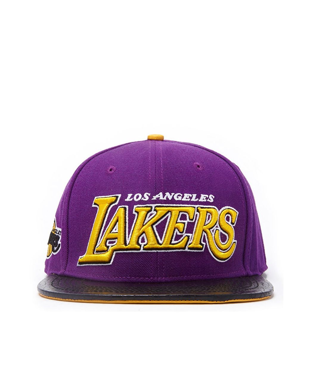 Leather Pro Standard Lakers Hat 