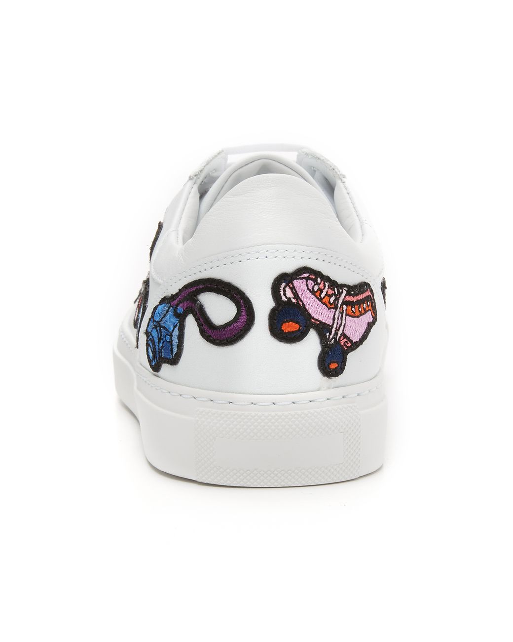 Mira Mikati All Over Patches Sneakers in White | Lyst