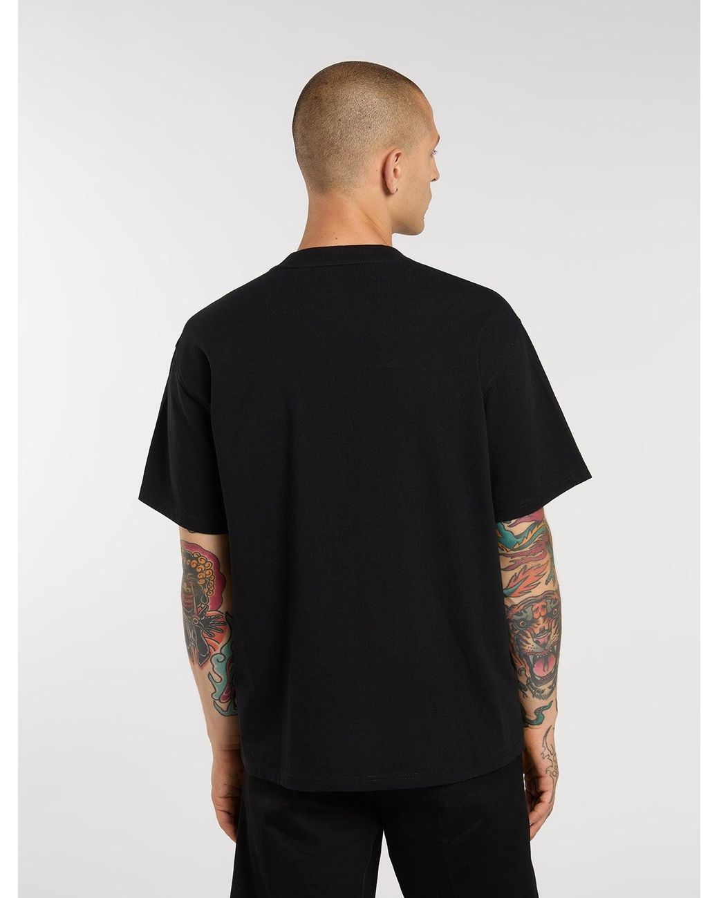 Dickies Black Icon Midweight T-Shirt for men