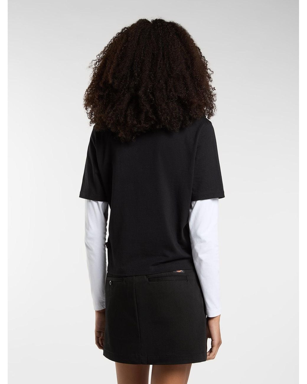 Dickies Black Union Wrap Skirt