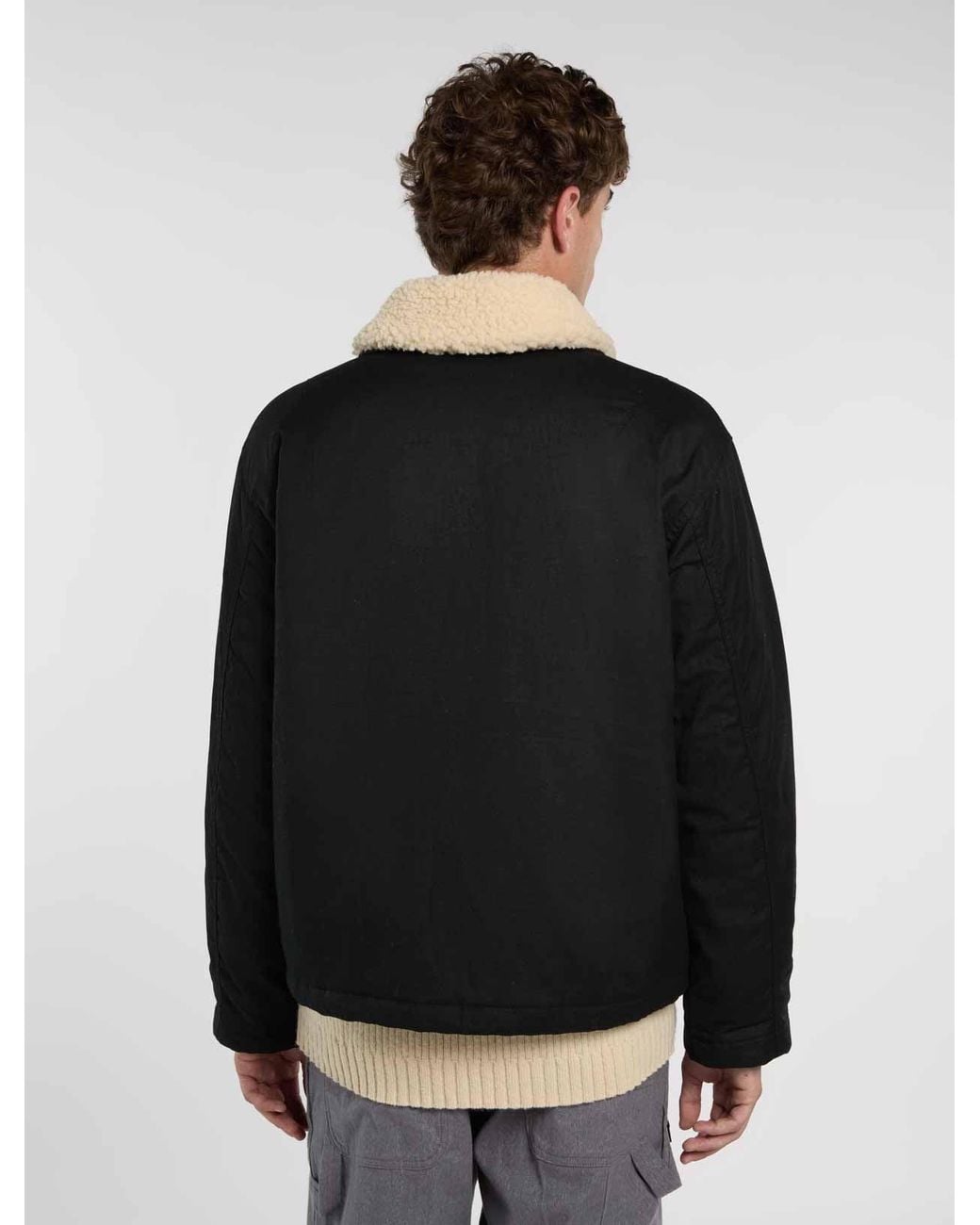 Dickies Black Eisenhower Waxed Jacket for men