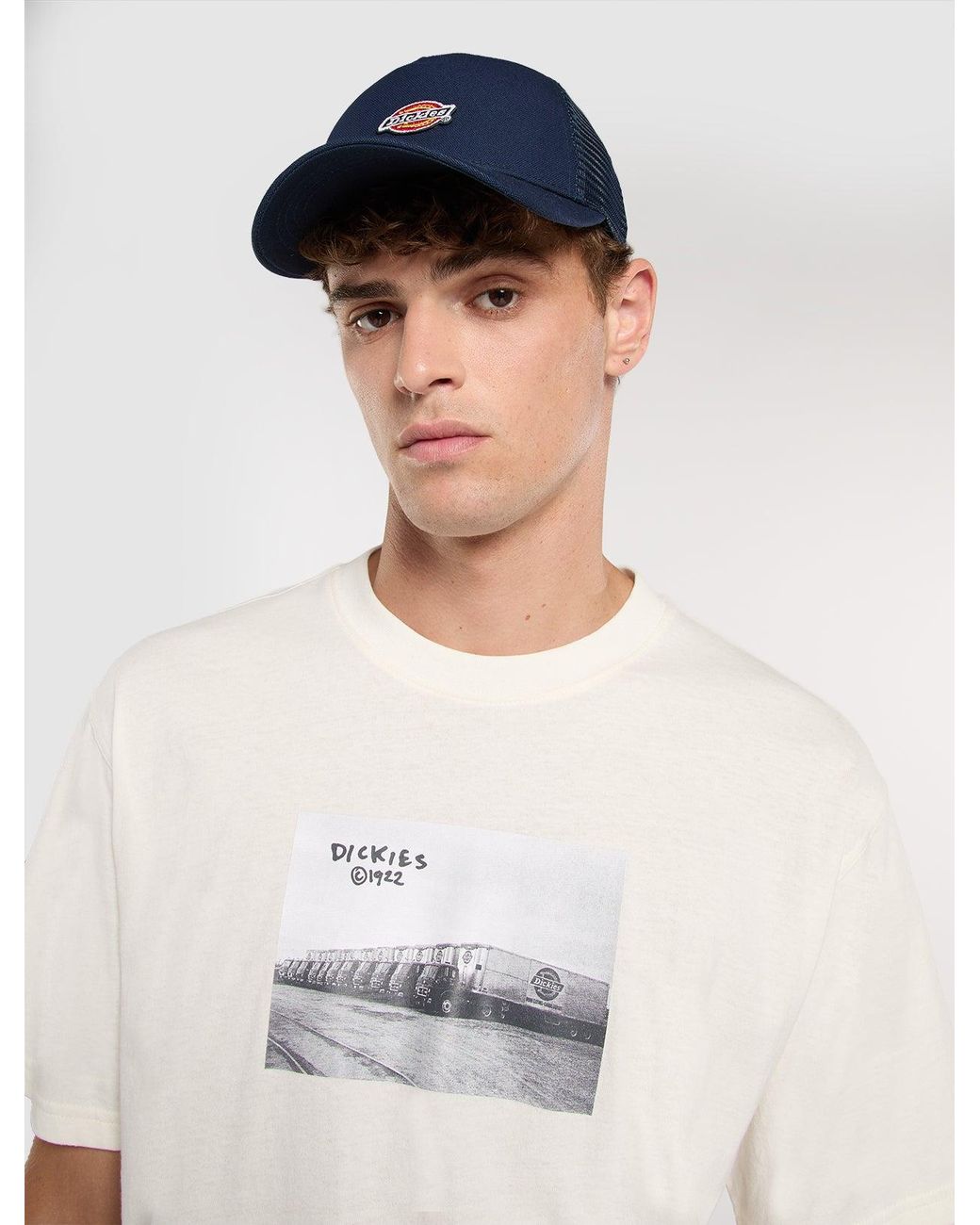 Dickies Blue Hanston Trucker Cap