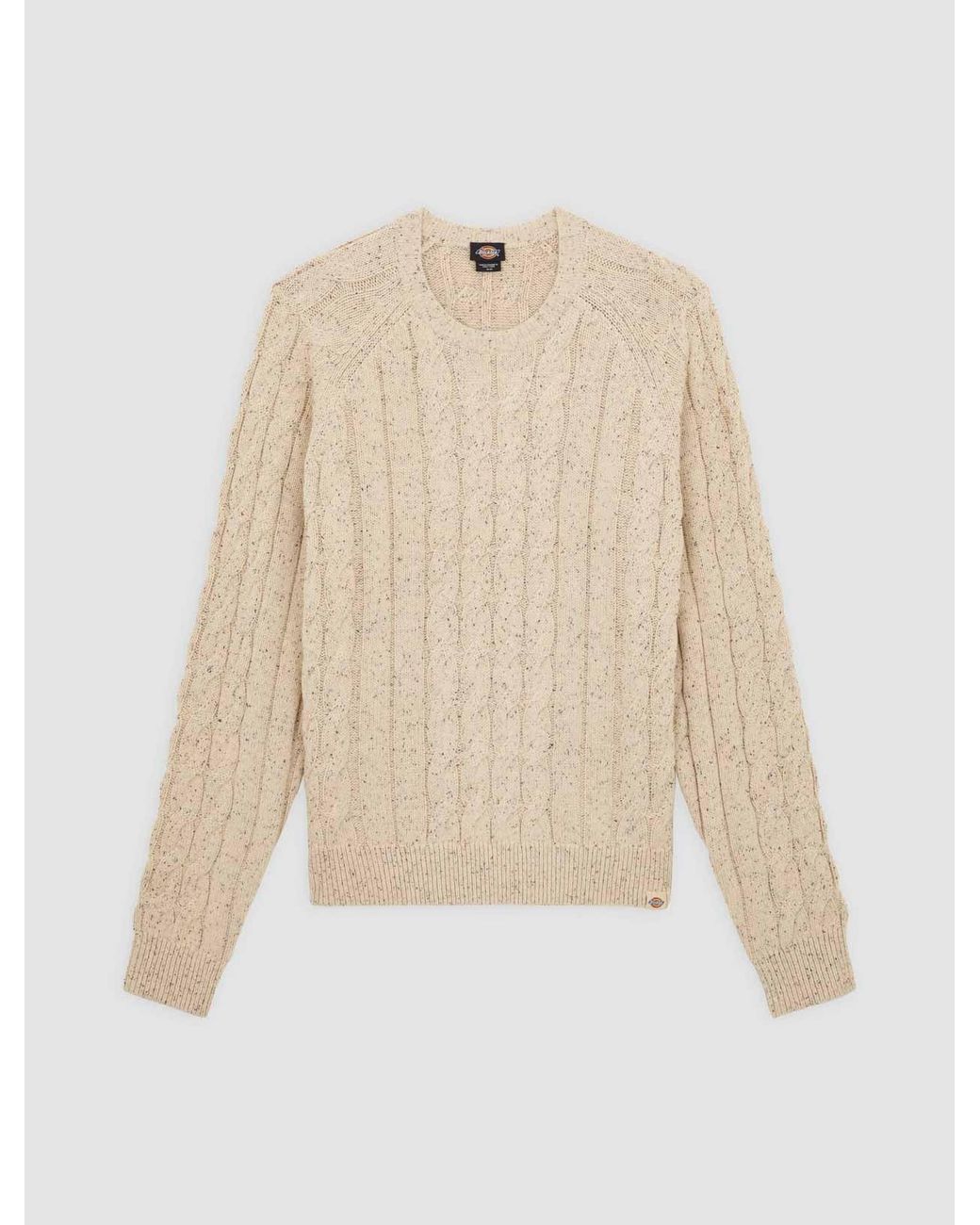 Dickies Natural Vanleer Cable Jumper for men