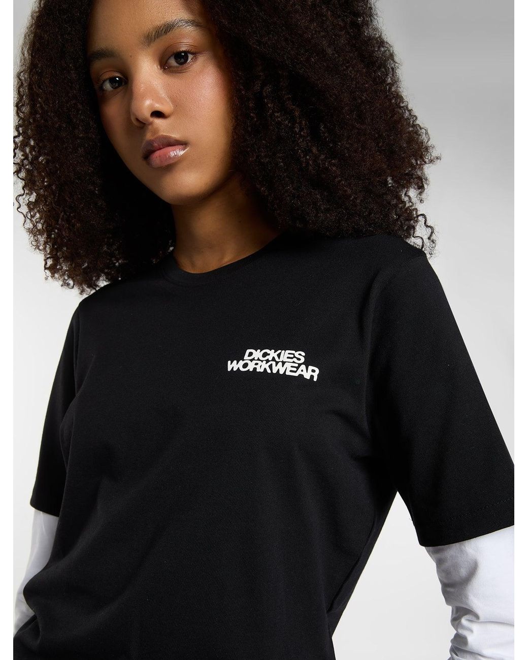 Dickies Black Union Wrap Skirt