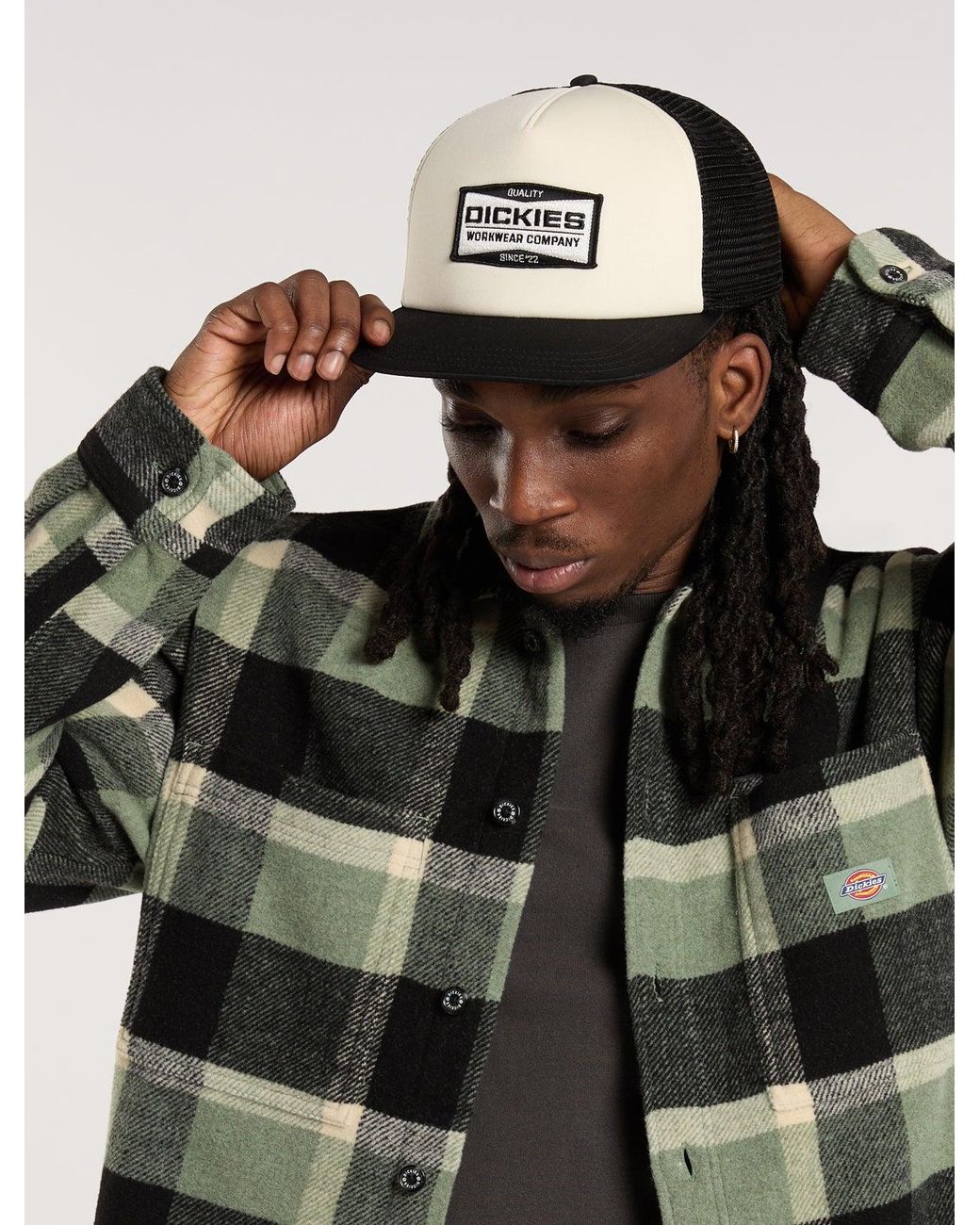 Dickies Black Bolivar Trucker Cap