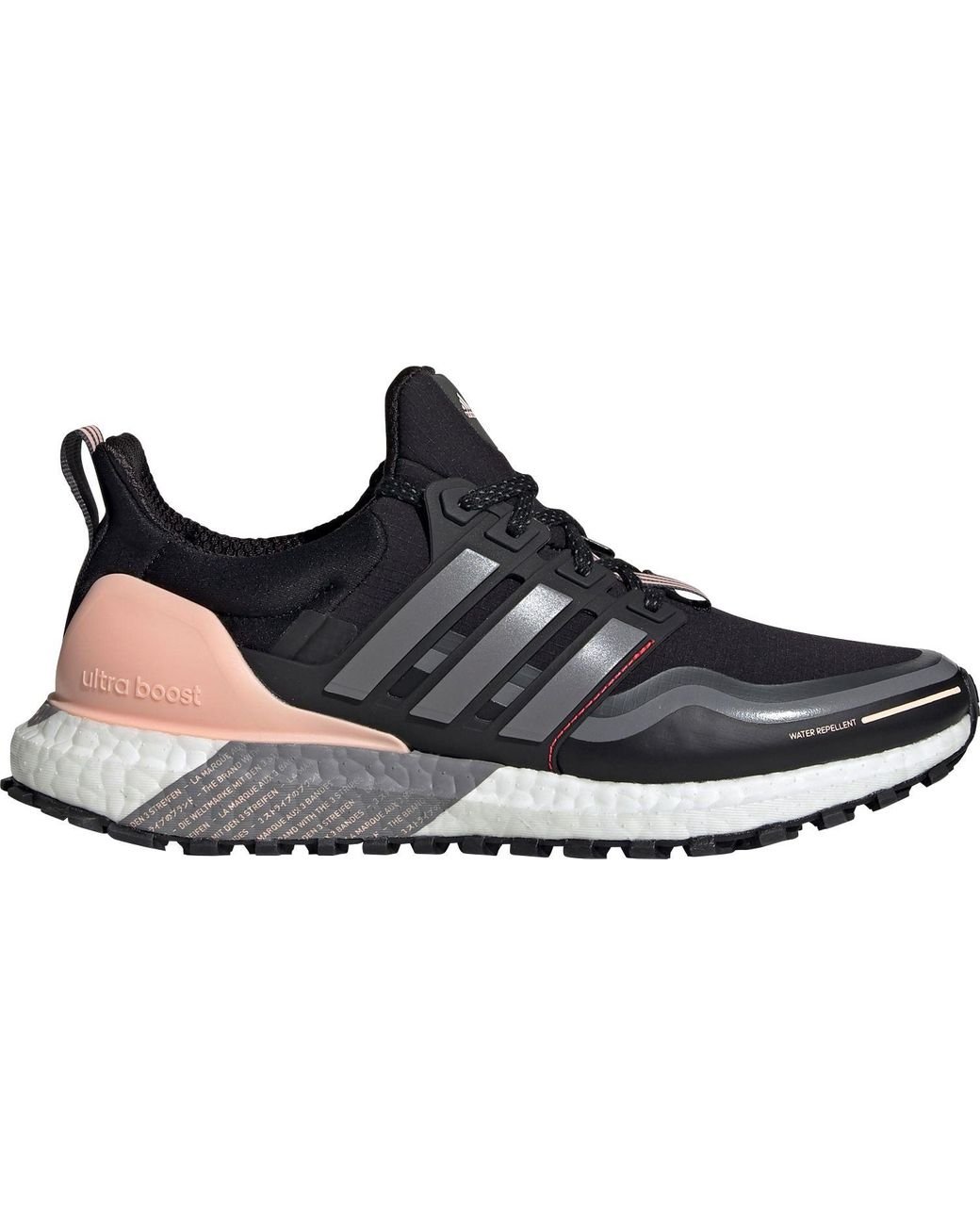 ultra boost black pink