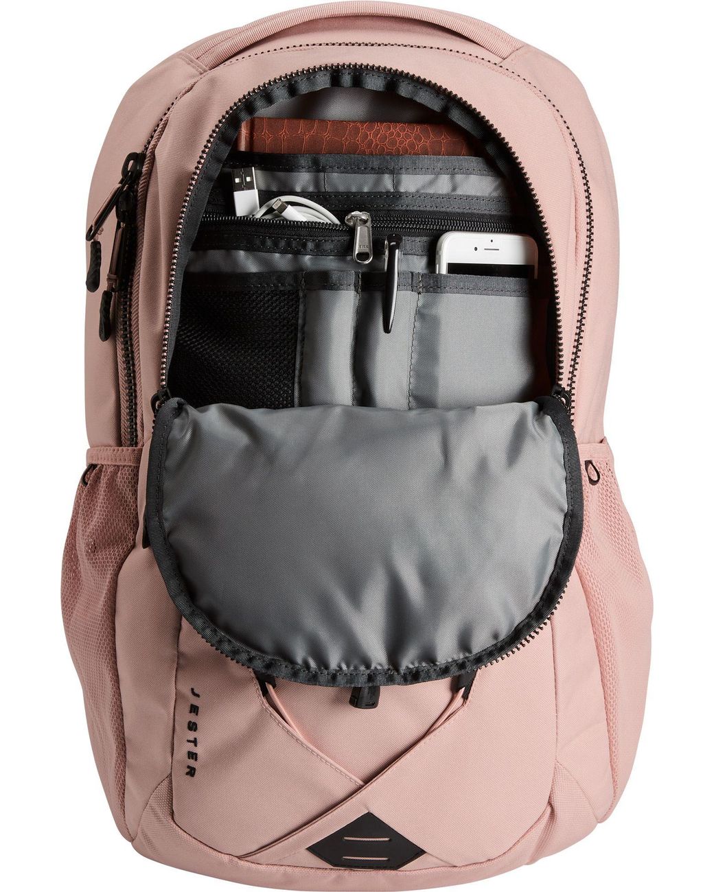 north face women's pink vest