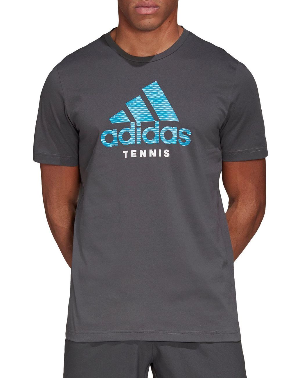 adidas tennis logo t shirt